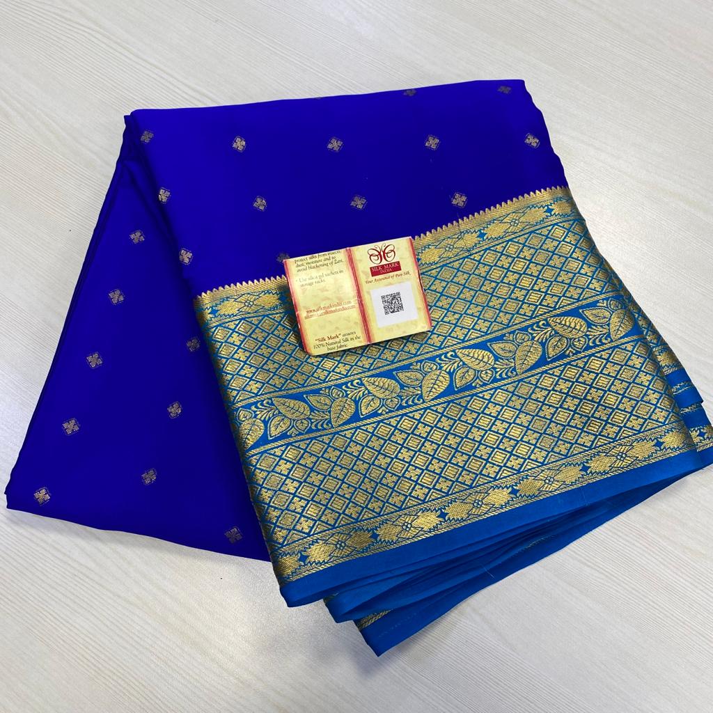 ROYAL BLUE CREPE