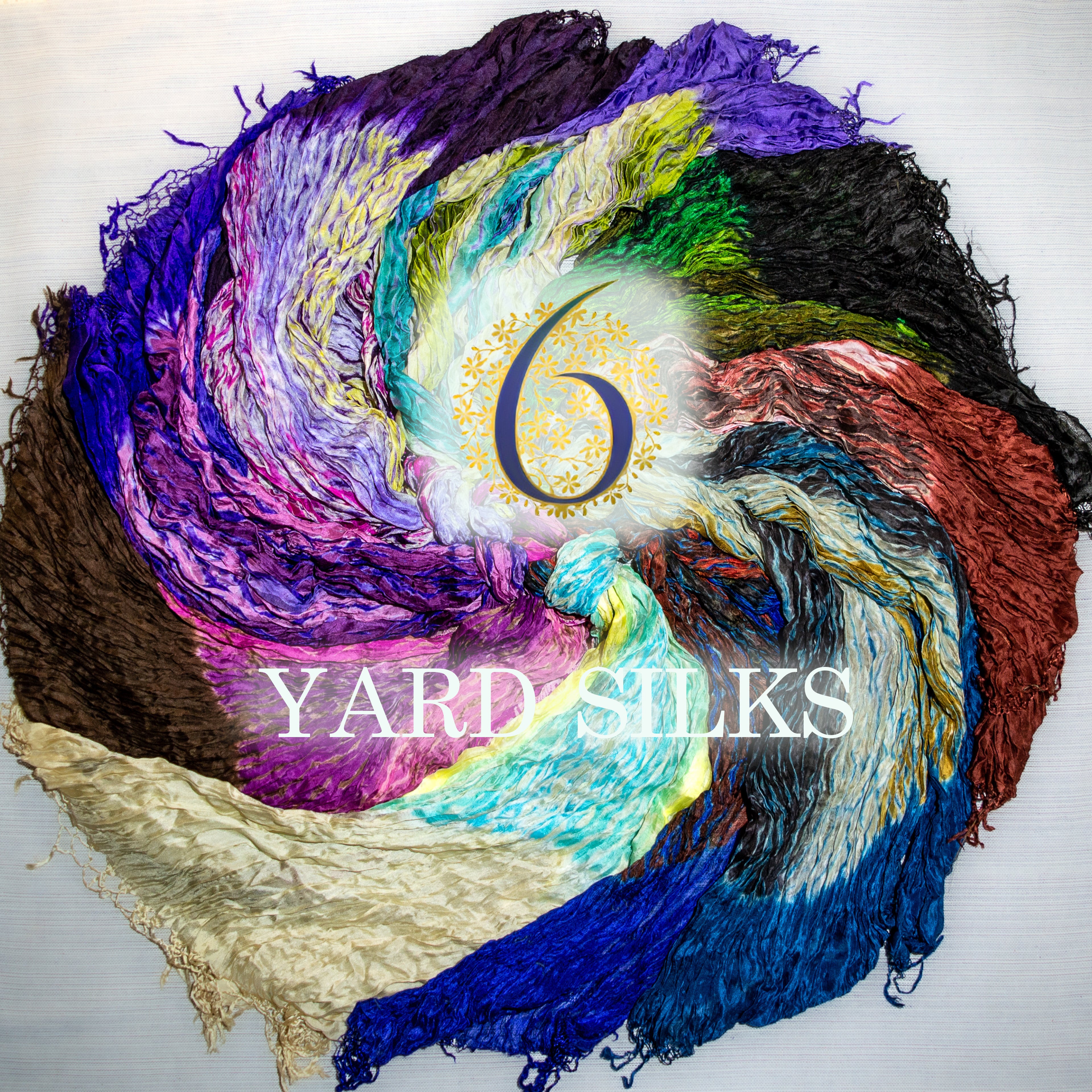 Crushed Fabric Scarves